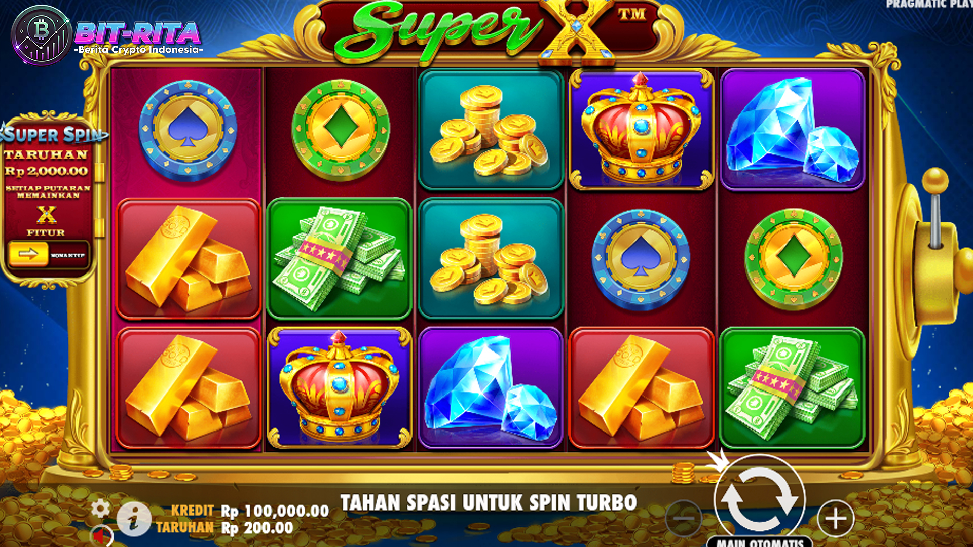 Nikmati Sensasi Menang Besar Setiap Hari dengan Slot Super X