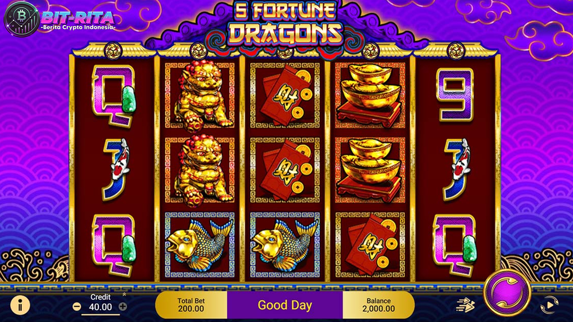 Raih Bonus Menarik saat Main Slot 5 Fortune Dragons