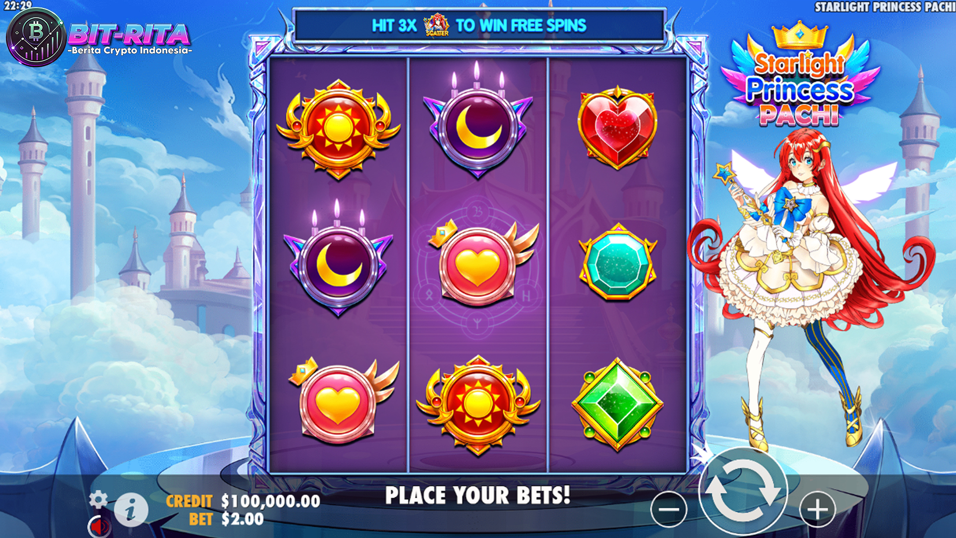 Sensasi Baru Bermain Slot: Starlight Princess Pachi Ketagihan