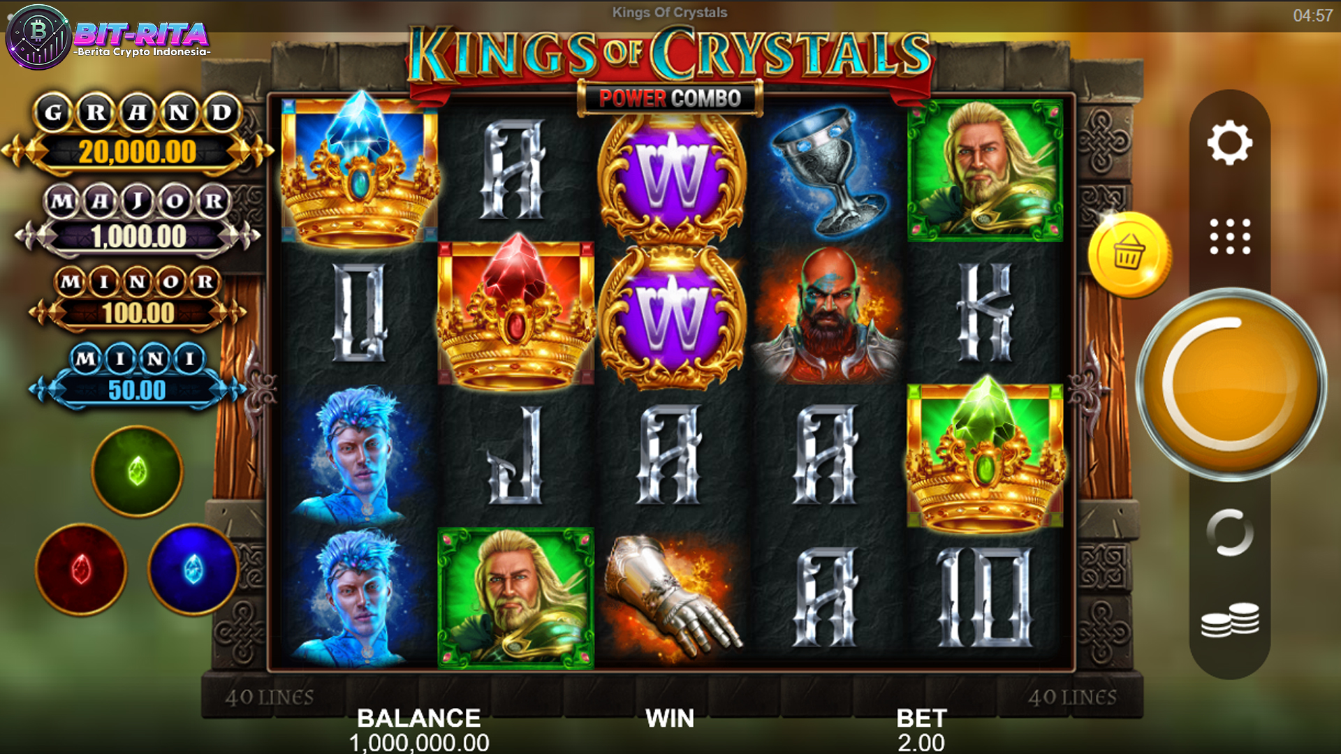 Slot Kings of Crystals: Petualangan Penuh Kristal dan Hadiah