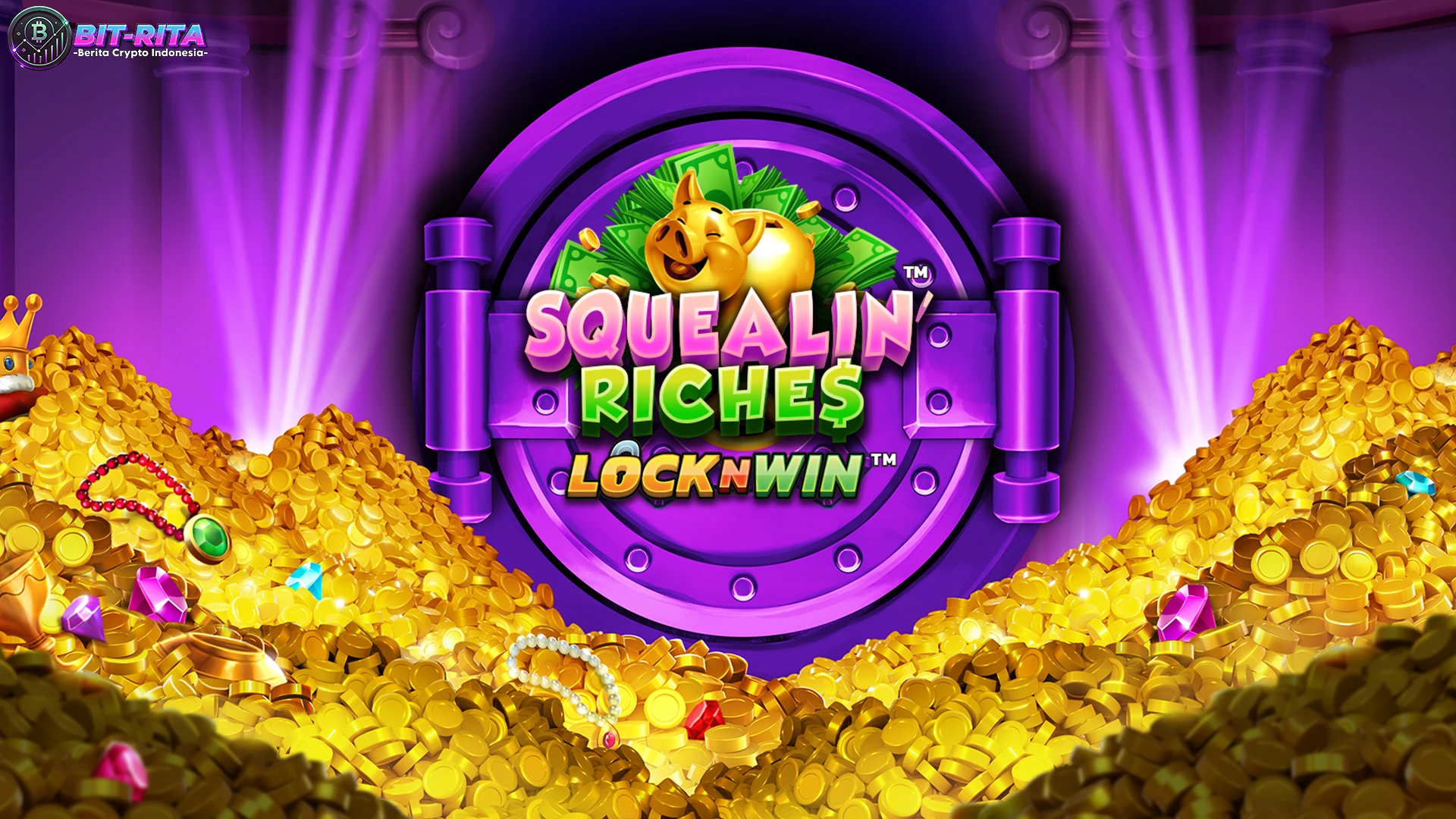 Squealin' Riches: Slot dengan Tema Unik dan Hadiah Menggoda