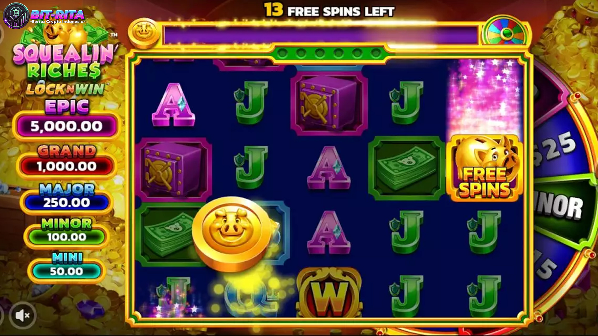 Squealin' Riches: Slot dengan Tema Unik dan Hadiah Menggoda