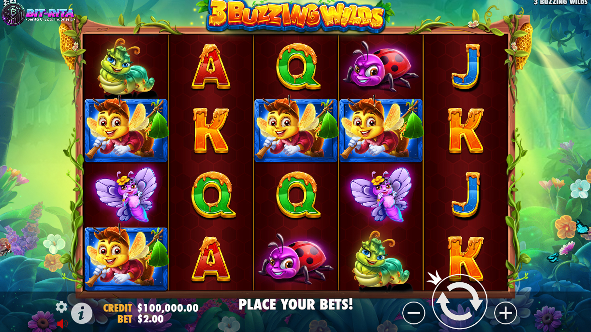 Gokil! Slot 3 Buzzing Wilds Bikin Dompet Tebal dalam Sekejap