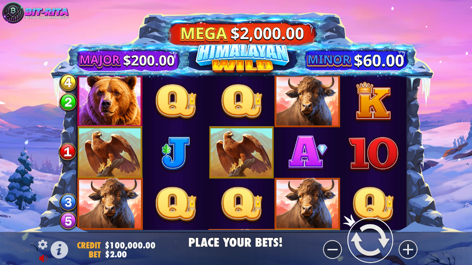 Slot Himalayan Wild: Taklukkan Pegunungan dan Raih Hadiah