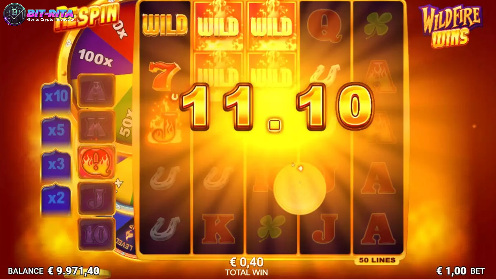 Slot Wildfire Wins: Petualangan Penuh Api Menuju Jackpot