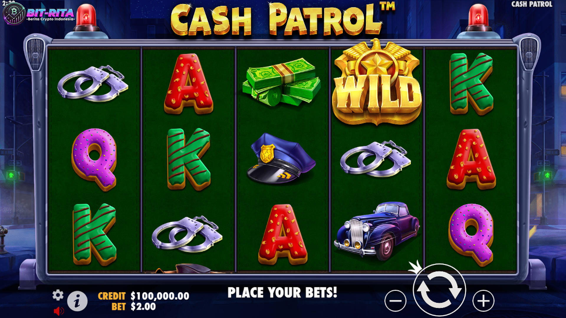 Slot Cash Patrol: Saatnya Menjadi Polisi Pemburu Jackpot Besar